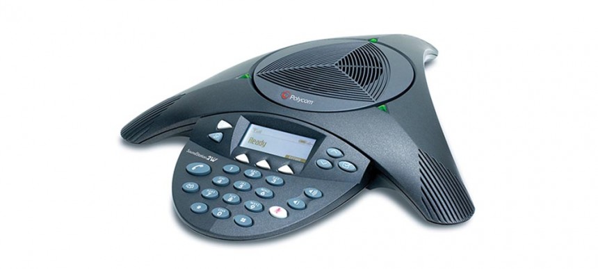 Polycom SoundStation 2 conference phone